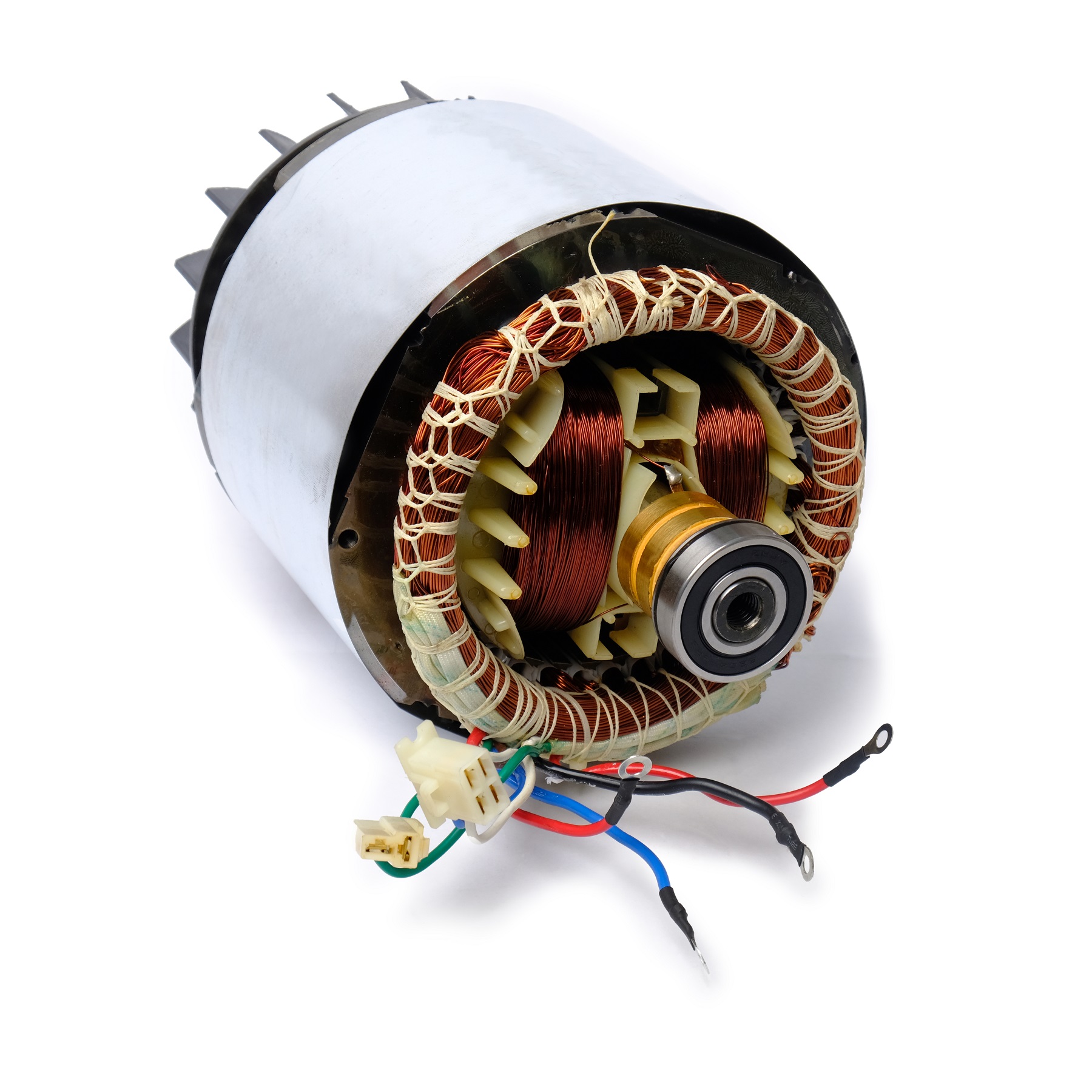DeTec. Stator Rotor für Generator 3 Phase 13 PS Rotor Gesamtansicht