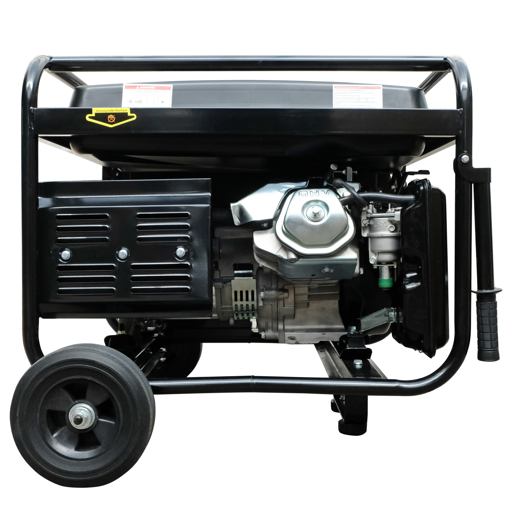 3-Phasen Benzin Stromerzeuger 6,3 KW Starkstrom 230+400V E-Start | DT-LB7000E-3