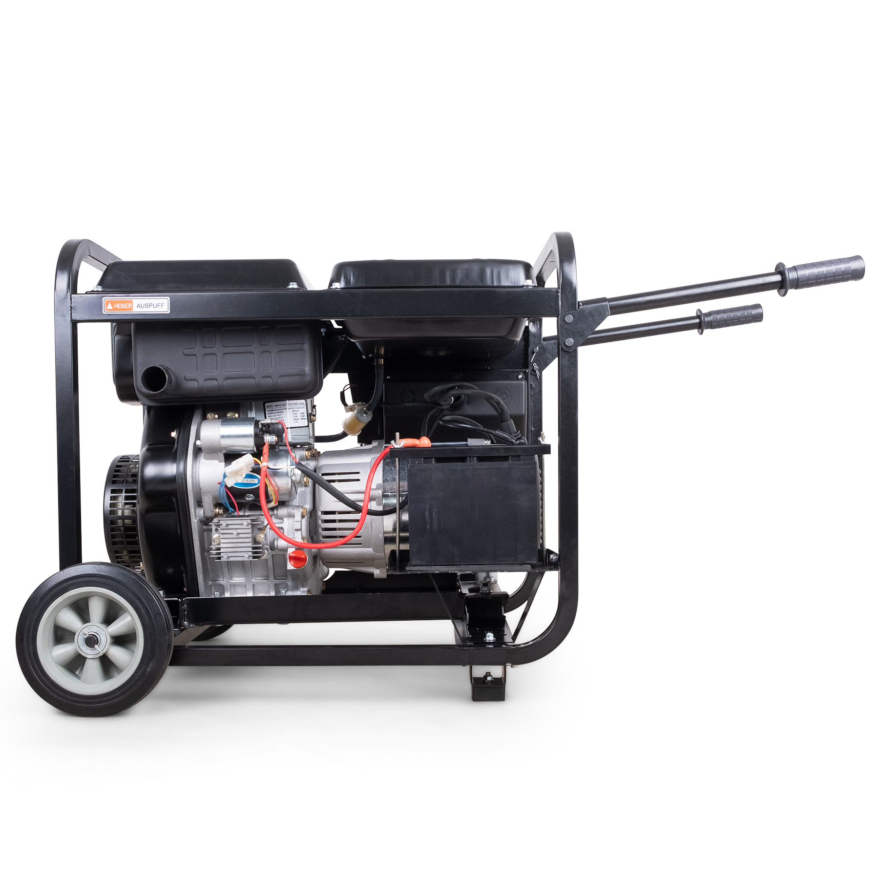 DeTec. 1-Phasen Dieselgenerator DT-6000E-1 | 5500W 230V Lichtstrom