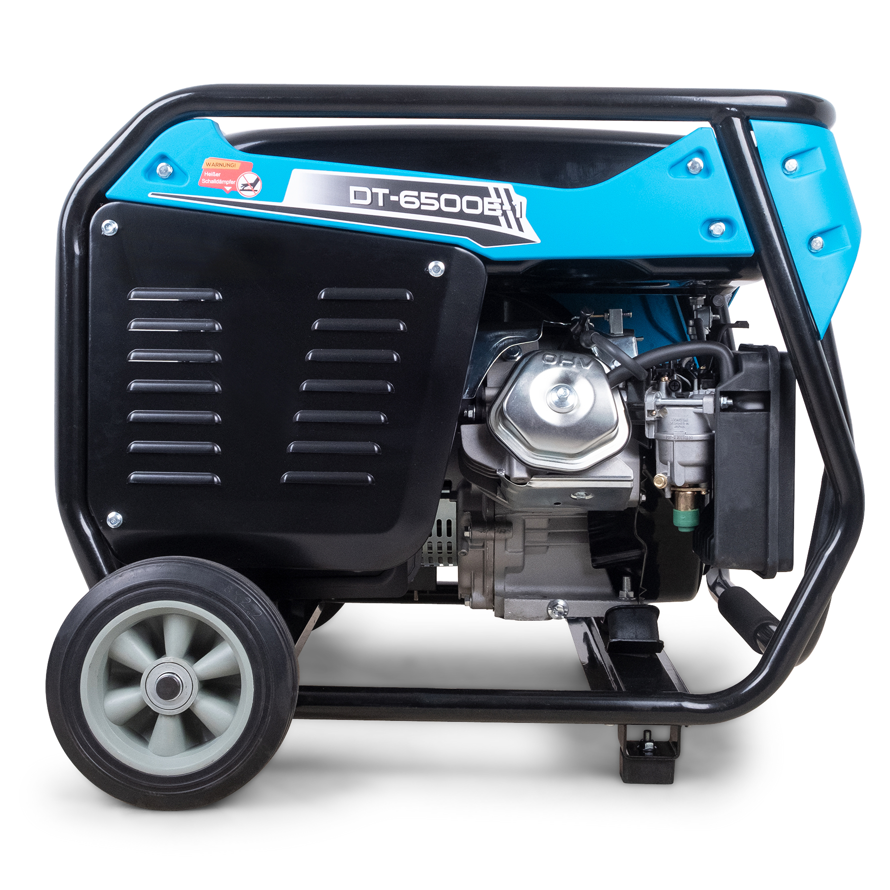 DeTec. 1-Phasen Benzin-Stromerzeuger DT-6500E-1 | 6500W 230V Lichtstrom